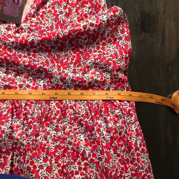 NWT J Crew Summer 2020 Rebecca Liberty Dress Floral Pockets Lined New Large - Picture 6 of 11